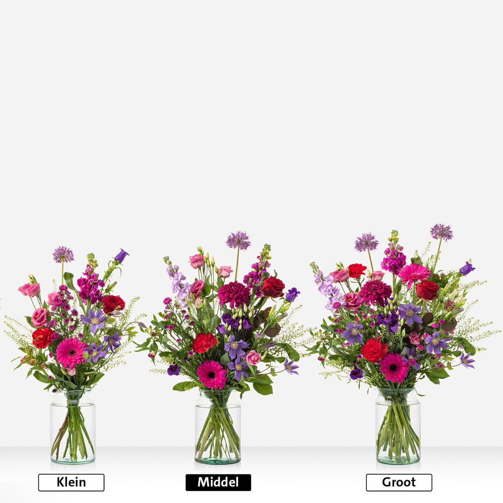 Monthly bouquet of February
