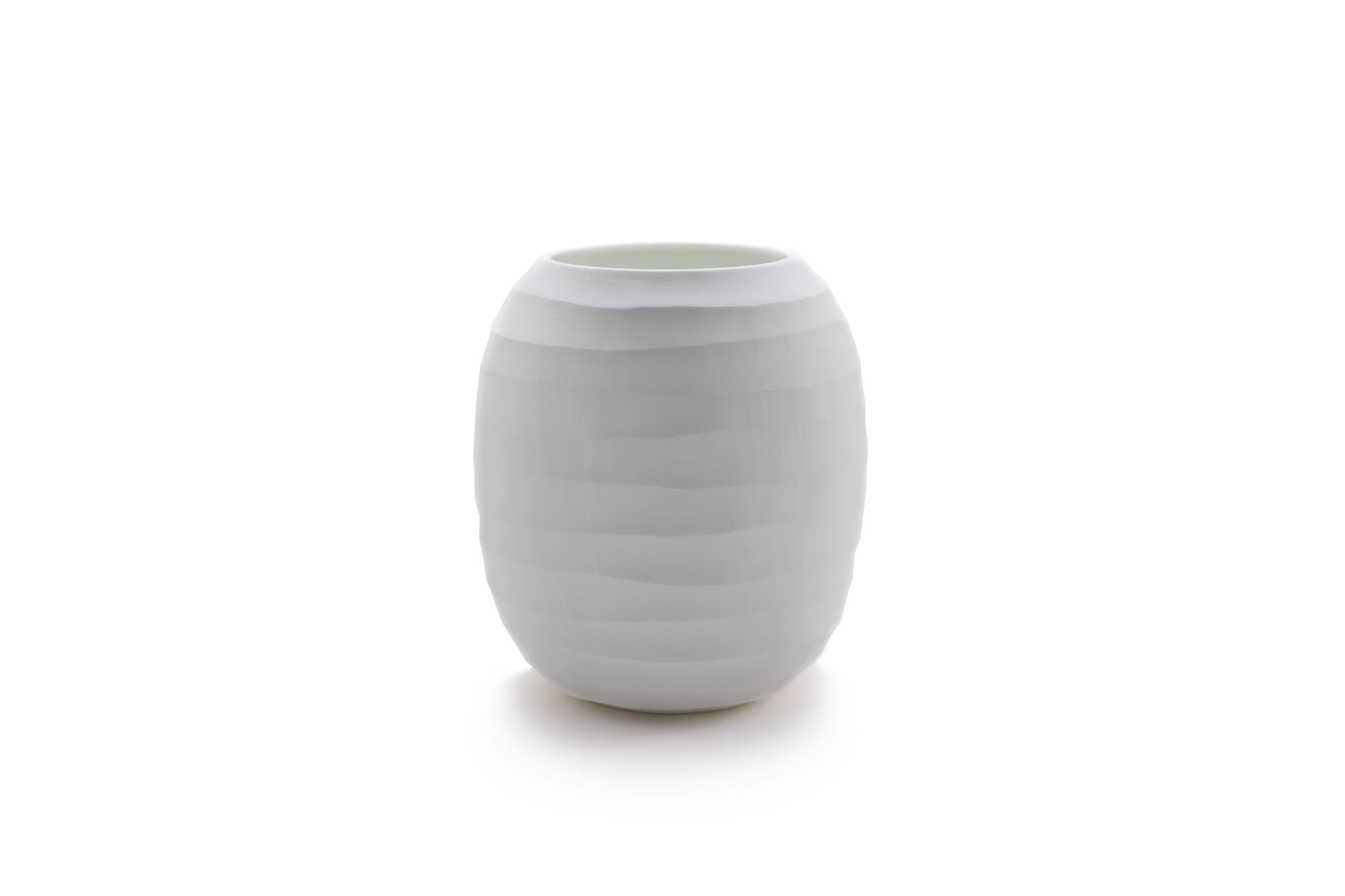 Vase Druzy White 