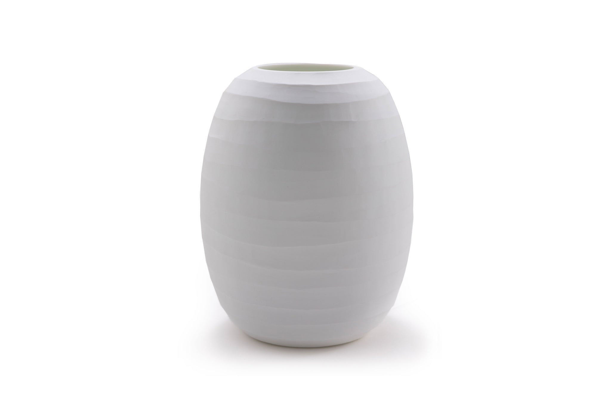 Vase Druzy White 