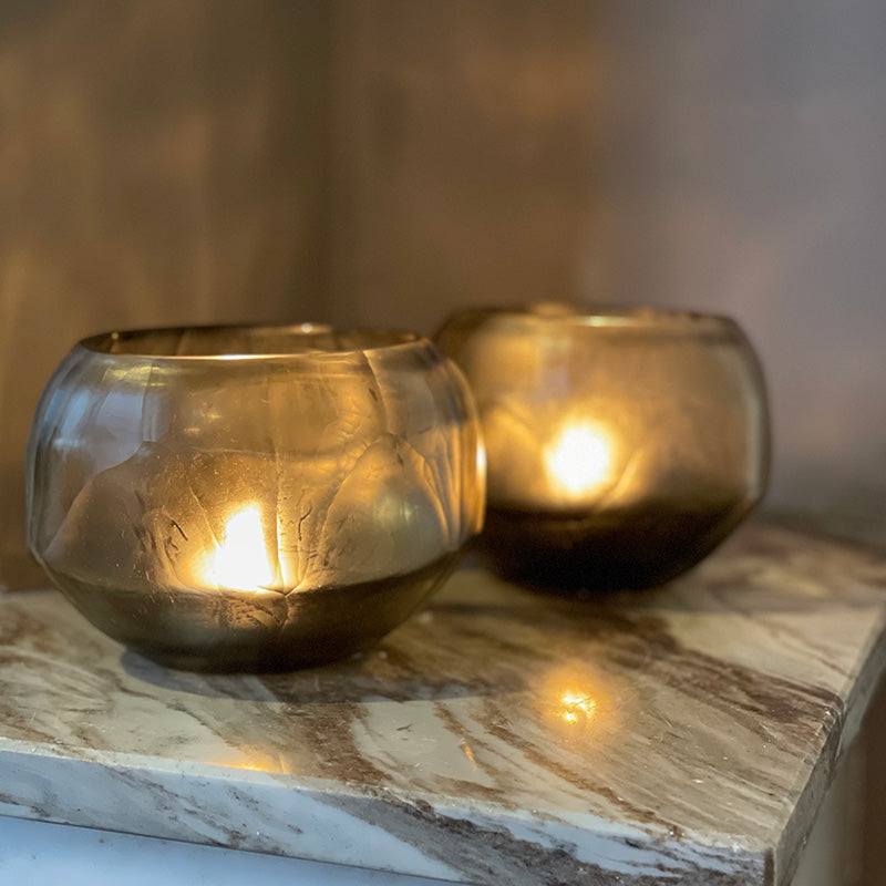 Sulfur tea light